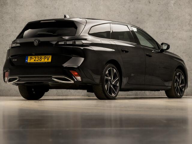Peugeot 308 SW 1.2 PureTech Allure Sport Automaat (APPLE CARPLAY, GROOT NAVI, LEDER, 360 CAMERA, SPORTSTOELEN, ADAPTIVE CRUISE, GETINT GLAS, KEYLESS, NIEUWE APK, NIEUWSTAAT)