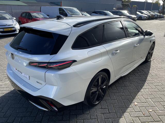 Peugeot 308 SW 180pk Hybrid GT (Leder incl verwarming/geheugen - Elektrische Klep - 360gr Camera - Keyless Entry - Adaptieve Cruise Controle - LED - i-cockpit)