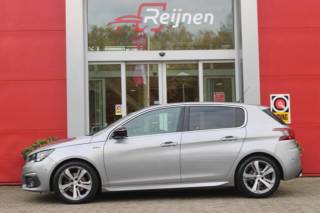 Peugeot 308 1.2 130PK GT-LINE | MASSAGE STOELEN | NAVIGATIE | APPLE CARPLAY/ANDROID AUTO | 17" LICHTMETALEN VELGEN | ALL SEASON BANDEN | FULL LED KOPLAMPEN | DAB+ RADIO | CLIMATE CONTROL | STOEL VERWARMING | CRUISE CONTROL | KEYLESS ENTRY/START | DODEHOEK BEWAKING |