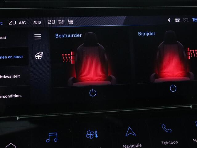 Peugeot 308 1.6 PHEV 225 GT | Panoramadak | Stoelverwarming | 360 Camera | Focal Sound | Adaptive cruise | Matrix LED | Keyless | Carplay | Navigatie | Leder/Alcantara | Dodehoek detectie | Plug In