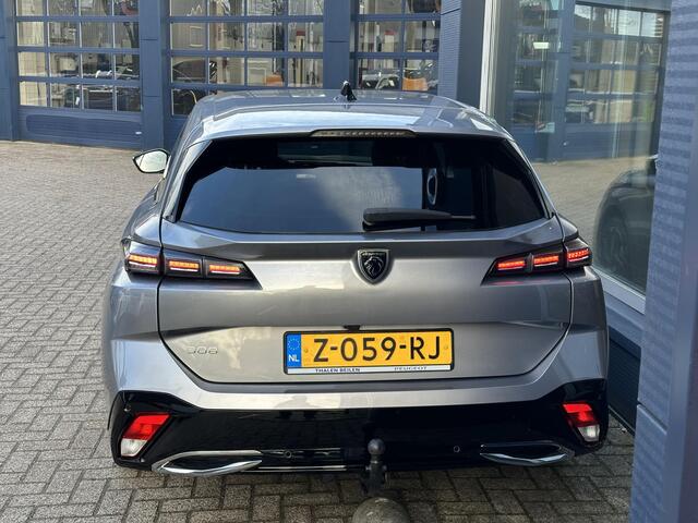 Peugeot 308 SW 1.2 Turbo 130 PK Allure | Automaat | Trekhaak 1400 KG | All Season banden | Navigatie | 360 Graden HD Camera | Full LED Verlichting | Cruise Control | Keyless Entry | Dode Hoek Detectie | Adaptieve Cruise Control | Digitaal Dashbord | 17" Lichtmetalen 