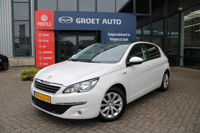Peugeot 308 1.2 PureTech 110pk Style Airco Navi Panoramadak Dealer onderhouden