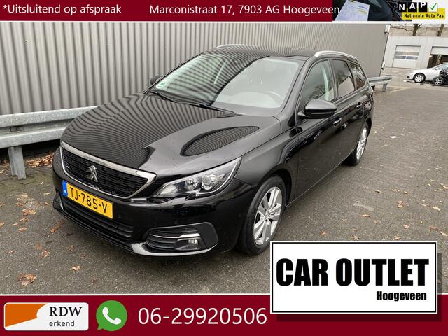Peugeot 308 SW 1.2 PureTech Blue Lease Executive 117Dkm.NAP, Clima, Pano, Navi, Carplay, CC, PDC v/a, LM, nw. APK - Inruil Mogelijk -