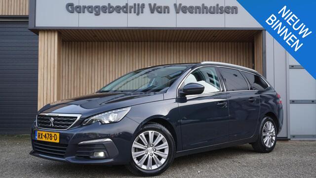 Peugeot 308 SW 1.6 120pk BlueHDI Automaat Premium Pano.Dak H-Leder Trekhaak LED A-Camera *Dis.Riem v.v.*