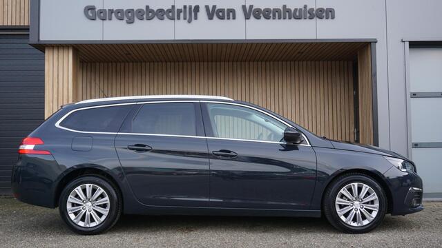 Peugeot 308 SW 1.6 120pk BlueHDI Automaat Premium Pano.Dak H-Leder Trekhaak LED A-Camera *Dis.Riem v.v.*