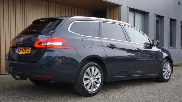 Peugeot 308 SW 1.6 120pk BlueHDI Automaat Premium Pano.Dak H-Leder Trekhaak LED A-Camera *Dis.Riem v.v.*