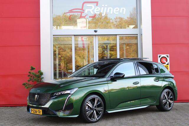 Peugeot 308 1.6 HYbrid 225PK AUTOMAAT GT PACK BUSINESS | PANO DAK | FOCAL AUDIO | FULL LED KOPLAMPEN | MASSAGE STOELEN | STOEL/STUUR VERW. | NAVIGATIE | CAMERA | ADAPTIVE CRUISE | DODEHOEK BEWAKING | DRAADLOZE TELEFOONLADER | KEYLESS ENTRY |