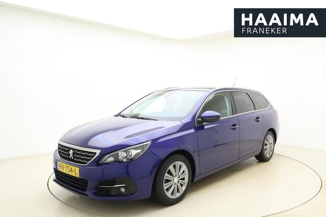 Peugeot 308 SW 1.2 PureTech Blue Lease Premium 130pk | Navigatie | Panoramadak | Climate Control | Cruise Control | Camera | Weinig Kilometers | Apple Carplay - Android auto