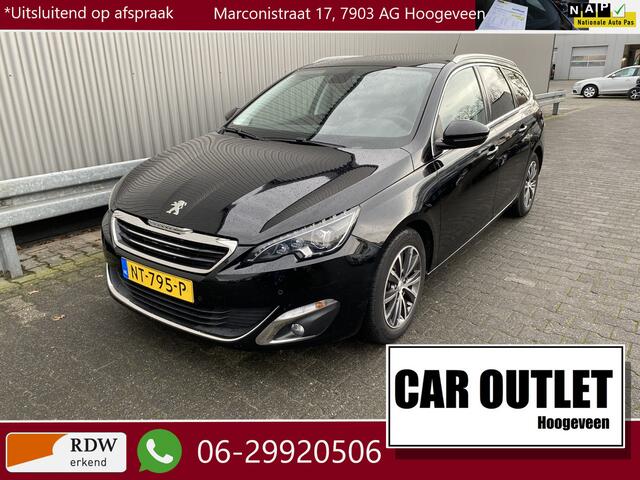 Peugeot 308 SW 1.2 PureTech Allure Clima, Pano, CC, Navi, PDC & Cam. LED-dagrij, Bluetooth, LM, - Inruil Mogelijk -