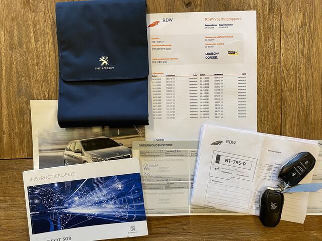 Peugeot 308 SW 1.2 PureTech Allure Clima, Pano, CC, Navi, PDC & Cam. LED-dagrij, Bluetooth, LM, - Inruil Mogelijk -