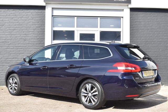 Peugeot 308 SW PureTech 130pk Tech Edition | Navigatie | Apple Carplay & Android Auto | Airco ECC | Adaptieve Cruise control | Trekhaak afneembaar | Dodehoek Detectie | Lichtmetalen Velgen | Isofix Bevestigingspunten | Zeer Compleet!!