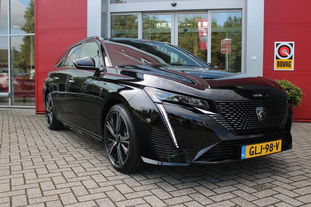Peugeot 308 SW 1.2 MILD HYBRID 145PK DCS6 GT PACK | ELEKTRISCHE STOEL MET GEHEUGEN FUNCTIE | STOEL VERWARMING | ELEKTRISCHE ACHTERKLEP | 360° CAMERA | KEYLESS ENTRY/START | ADAPTIVE CRUISE CONTROL | 19" LICHTMETALEN VELGEN | DRAADLOZE TELEFOONLADER | DRAADLOZE APPLE 