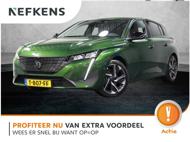 Peugeot 308 130PK Allure | AppleCarPlay/AndroidAuto | Adaptive Cruise Control | LEER/Stof | Camera | Keyless | LED lampen | Navigatie | 17"LMV | Armsteun | Keyless | Privacy Glass | Isofix |