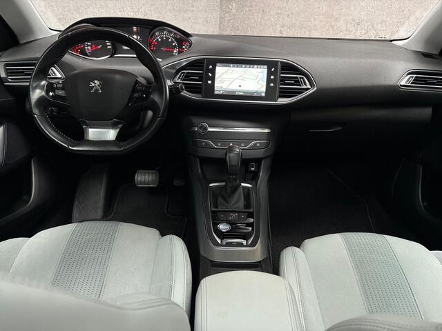 Peugeot 308 SW 1.2 PureTech Premium Sport Automaat 131Pk (PANORAMADAK, APPLE CARPLAY, GROOT NAVI, LEDER, 360 CAMERA, SPORTSTOELEN, CRUISE, KEYLESS, NIEUWE APK, NIEUWSTAAT)