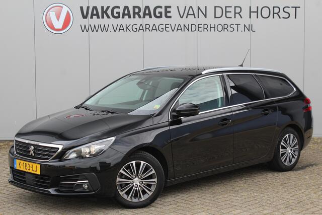 Peugeot 308 SW 1.2 Turbo 131 PK Blue Lease Allure Erg nette en goed onderhouden Peugeot 308 360 Camera, Navigatie, Clima, pdc, lmv