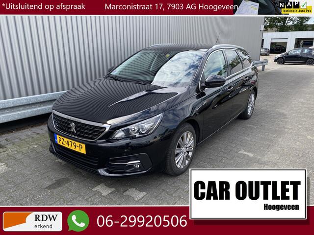 Peugeot 308 SW 1.2 PureTech Blue Lease Premium Clima, CC, CarPlay, Pano, PDC, LM, nw. APK - Inruil Mogelijk -