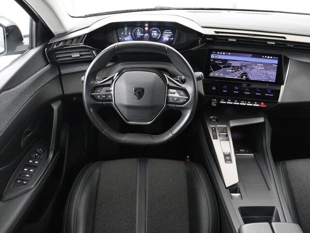 Peugeot 308 1.6 HYbrid 180 Allure Pack Business | SOH 93,8% | Trekhaak | Adaptive cruise | Half leder | Camera | Carplay | Navigatie | Keyless | Full LED | Parkeerhulp | Climate control | PHEV | Plug In