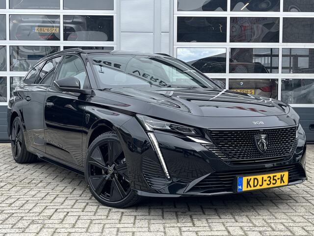 Peugeot 308 SW 1.6 Plug-in Hybrid 225 GT | Full Black | 1.450 KG trekgewicht | 360 GR camera |