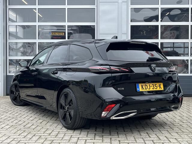 Peugeot 308 SW 1.6 Plug-in Hybrid 225 GT | Full Black | 1.450 KG trekgewicht | 360 GR camera |