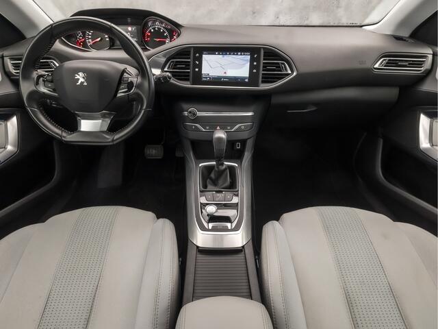 Peugeot 308 SW 1.2 PureTech Premium Sport Automaat 131Pk (PANORAMADAK, APPLE CARPLAY, GROOT NAVI, LEDER, 360 CAMERA, SPORTSTOELEN, CRUISE, KEYLESS, NIEUWE APK, NIEUWSTAAT)