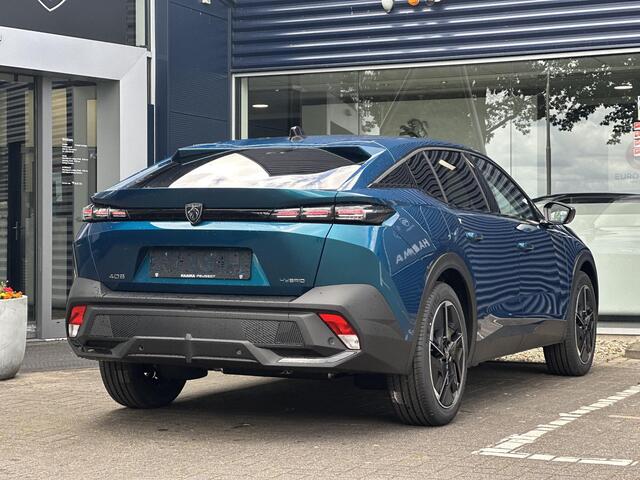Peugeot 408 1.6 HYbrid 225 EAT8 Allure Avantage | AGR comfortstoelen | Apple Carplay/Android Auto | Stoelverwarming | Draadloze telefoonlader | Adaptive Cruise Control | Full LED | Navigatie | Keyless Entry/Start | Parkeercamera/-sensoren (voor/achter) |