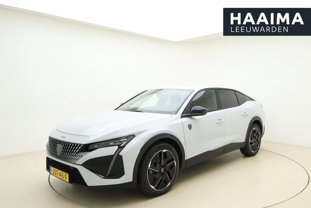Peugeot 408 1.2 Hybrid 145 e-DCS6 Allure Alcantara l Camera l Parkeersensoren l 3D-Cockpit l Full-LED l Draadloos Apple Carplay/Android Auto l Verwarmd Stuurwiel l TomTom Navigatie l Lichtmetalen velgen