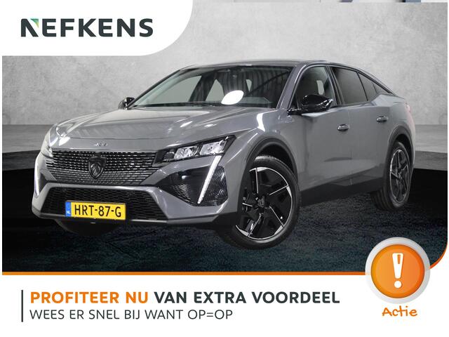 Peugeot 408 1.6 HYbrid 225PK EAT8 Allure Avantage | 1ste eigenaar | AUTOMAAT | AppleCarPlay/AndroidAuto | Adaptive Cruise Control | Stoel/Stuurverwarming | 360'Camera | Virt.Cockpit | Keyless | Isofix | Privacy Glass | Parkeersensoren |