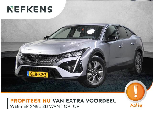 Peugeot 408 1.2 145PK Hybrid e-DCS6 Allure | 1ste eigenaar | AUTOMAAT | AppleCarplay/AndroidAuto | Navigatie | Achteruitrijcamera | Parkeersensoren | FULL LED | Keyless | Adaptieve Cruise Control | Climate Control |DAB Radio |Isofix | Privacy Glass |