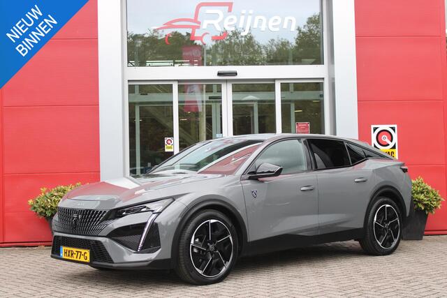 Peugeot 408 1.2 Hybrid 145PK AUTOMAAT GT | 360° CAMERA | DODEHOEK DETECTIE | KEYLESS ENTRY/START | ADAPTIVE CRUISE CONTROL | NAVIGATIE | DRAADLOZE APPLE CARPLAY/ANDROID AUTO | PARKEERSENSOREN VOOR + ACHTER | LED MATRIX KOPLAMPEN | 18" LICHTMETALEN VELGEN | ELEKTRISCH