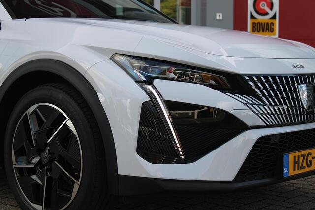 Peugeot 408 1.2 Hybrid 145PK AUTOMAAT GT | 360° CAMERA | DODEHOEK DETECTIE | KEYLESS ENTRY/START | ADAPTIVE CRUISE CONTROL | NAVIGATIE | DRAADLOZE APPLE CARPLAY/ANDROID AUTO | PARKEERSENSOREN VOOR + ACHTER | LED MATRIX KOPLAMPEN | 19" LICHTMETALEN VELGEN | ELEKTRISCH