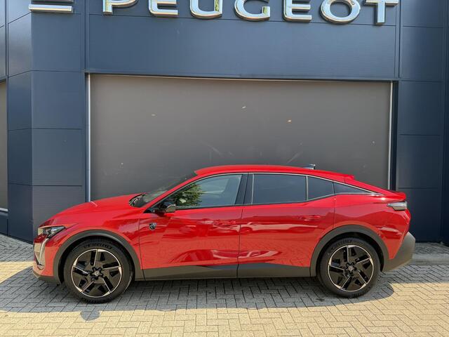 Peugeot 408 1.2 Hybrid 145 PK Automaat GT | Automaat Hybride | Luxe Alcantara & Leder Interieur met Massage | Navigatie | Full LED Verlichting | Keyless Entry | Elektrische Kofferklep | 360 Graden Camera | Dode Hoek Signalering | Stuurwielverwarming | 19" Lichtmetal