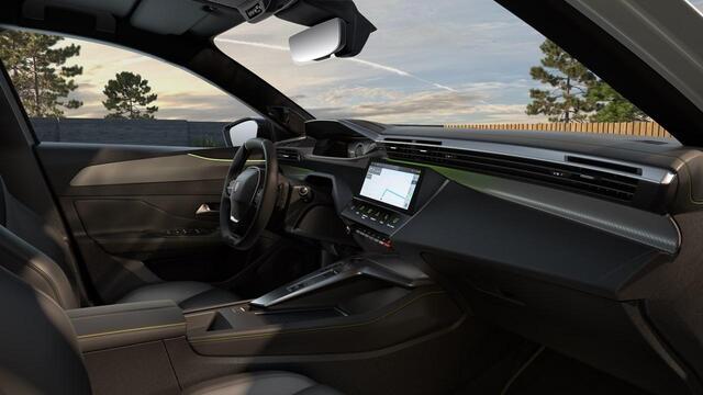Peugeot 408 1.2 GT Exclusive Hybrid 145 | NIEUW | Uit voorraad leverbaar! | Schuif/Kantel dak | Focal Audio | Camera rondom | Stoelverwarming voor en achter | Elektrisch verstelbare voorstoelen | Dodehoek detectie | Elektrische Kofferklep