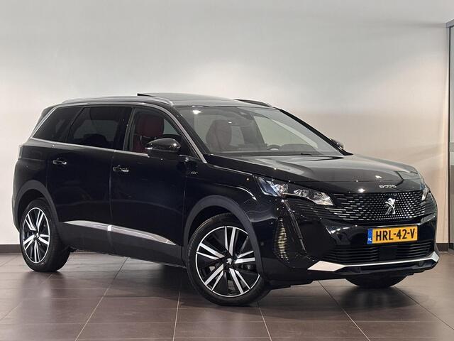 Peugeot 5008 GT 1.2 Hybrid 145pk e-DSC6 | FULL-OPTIONS! | SCHUIF/KANTELDAK | NIGHTVISION | TREKHAAK | FOCAL HIFI | 360° CAMERA | HANDSFREE A.KLEP | STOELMASSAGE |