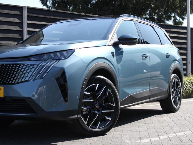 Peugeot 5008 GT 1.2 Hybrid 136PK e-DCS6 Automaat 7P Alcantara Leder, Navigatie, Camera 360, Panoramisch-Open Dak, Elektrische Achterklep