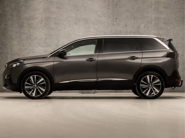Peugeot 5008 1.6 PureTech GT-Line 7 Persoons 181Pk Automaat (PANORAMADAK, APPLE CARPLAY, GROOT NAVI, FOCAL AUDIO, ADAPTIVE CRUISE, LEDER, SPORTSTOELEN, 360 CAMERA, KEYLESS, GETINT GLAS, TREKHAAK, NIEUWSTAAT)
