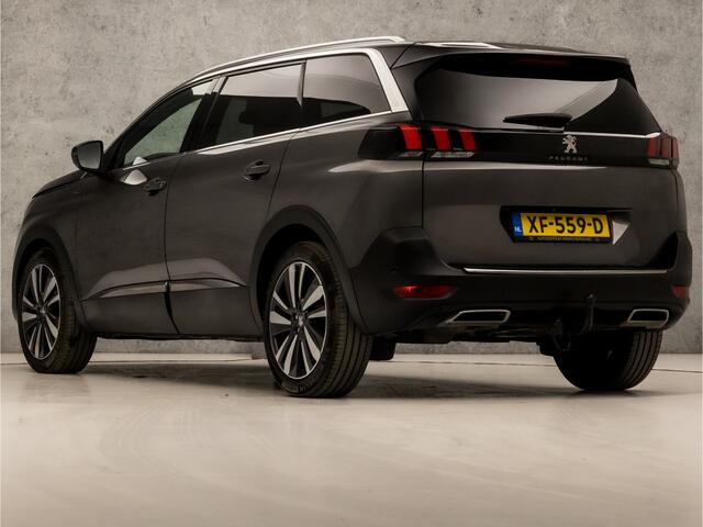 Peugeot 5008 1.6 PureTech GT-Line 7 Persoons 181Pk Automaat (PANORAMADAK, APPLE CARPLAY, GROOT NAVI, FOCAL AUDIO, ADAPTIVE CRUISE, LEDER, SPORTSTOELEN, 360 CAMERA, KEYLESS, GETINT GLAS, TREKHAAK, NIEUWSTAAT)