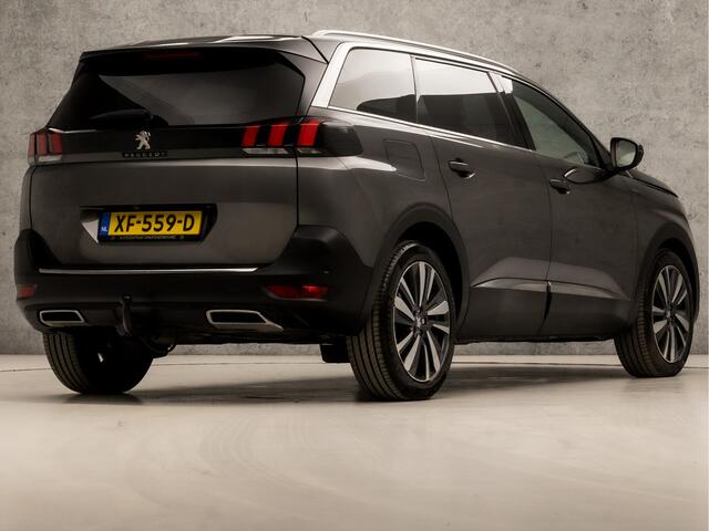 Peugeot 5008 1.6 PureTech GT-Line 7 Persoons 181Pk Automaat (PANORAMADAK, APPLE CARPLAY, GROOT NAVI, FOCAL AUDIO, ADAPTIVE CRUISE, LEDER, SPORTSTOELEN, 360 CAMERA, KEYLESS, GETINT GLAS, TREKHAAK, NIEUWSTAAT)