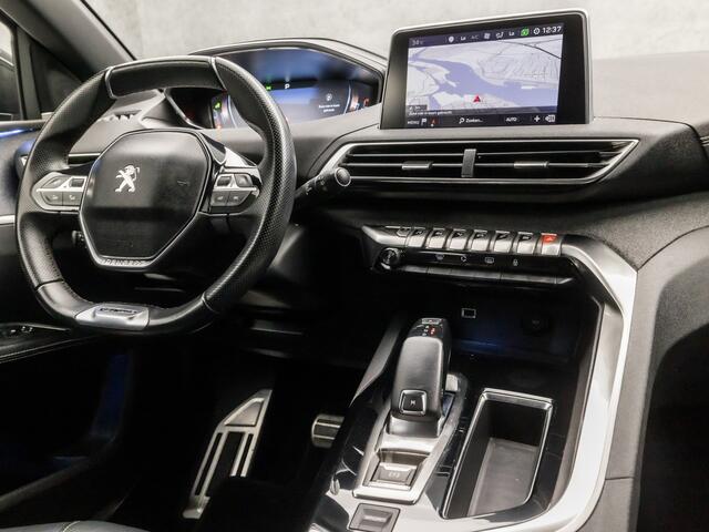 Peugeot 5008 1.6 PureTech GT-Line 7 Persoons 181Pk Automaat (PANORAMADAK, APPLE CARPLAY, GROOT NAVI, FOCAL AUDIO, ADAPTIVE CRUISE, LEDER, SPORTSTOELEN, 360 CAMERA, KEYLESS, GETINT GLAS, TREKHAAK, NIEUWSTAAT)