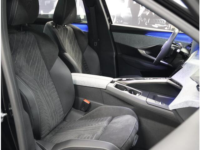 Peugeot 5008 e-5008 GT 73 kWh 210PK | AppleCarPlay/AndroidAuto | Adaptive Cruise Control | Schuifkanteldak | 360'Camera | Alcantara/Leer | Sfeerverlichting | Virt.Cockpit | Keyless | Elektrische Klep | Isofix | Privacy Glass |