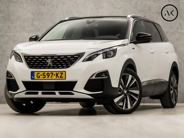 Peugeot 5008 1.2 PureTech GT-Line 7 Persoons (APPLE CARPLAY, 360 CAMERA, LED KOPLAMPEN, SPORTSTOELEN, ZWART HEMEL, GETINT GLAS, NIEUWE APK, NIEUWSTAAT)