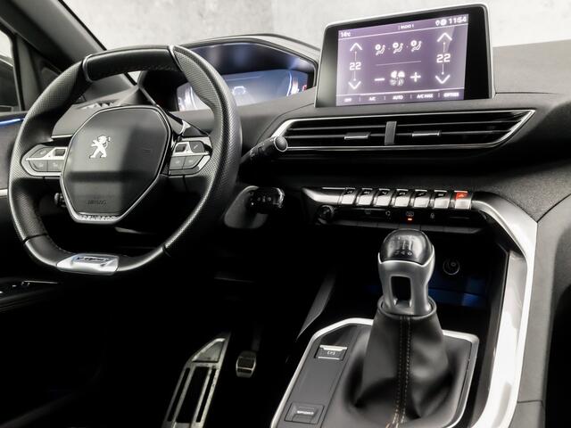 Peugeot 5008 1.2 PureTech GT-Line 7 Persoons (APPLE CARPLAY, 360 CAMERA, LED KOPLAMPEN, SPORTSTOELEN, ZWART HEMEL, GETINT GLAS, NIEUWE APK, NIEUWSTAAT)