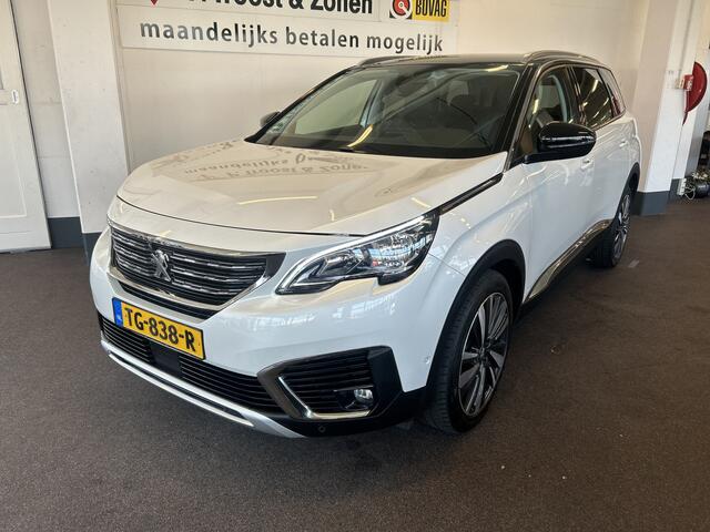 Peugeot 5008 1.2 PureTech Premium 7 Persoons | Lederen bekleding | Trekhaak | Cruise control | Climate control | 360 Camera | Apple carplay | Dodehoeksdetectie | Lane assist | Elek. achterklep