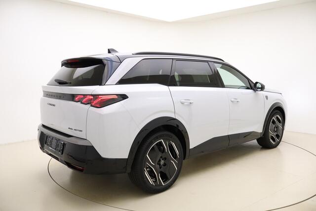 Peugeot 5008 e-5008 Launch Edition Dual Motor 73 kWh 325 PK | 8-Traps Automaat | Leder NAPPA zwart | Warmtepomp | 7-zits | Elektrisch bedienbare achterklep | Parkeersensor | Camera | Nieuw uit voorraad