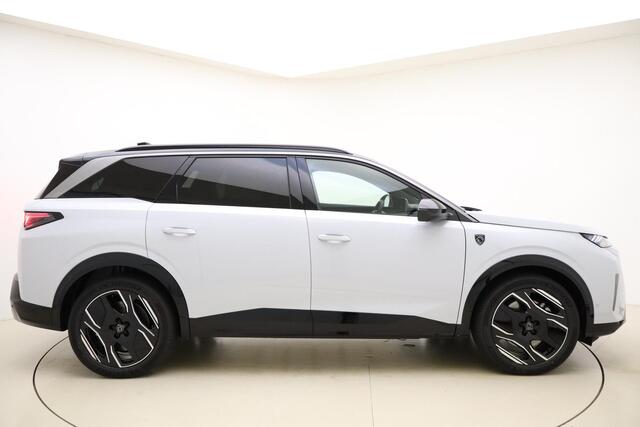 Peugeot 5008 e-5008 Launch Edition Dual Motor 73 kWh 325 PK | 8-Traps Automaat | Leder NAPPA zwart | Warmtepomp | 7-zits | Elektrisch bedienbare achterklep | Parkeersensor | Camera | Nieuw uit voorraad