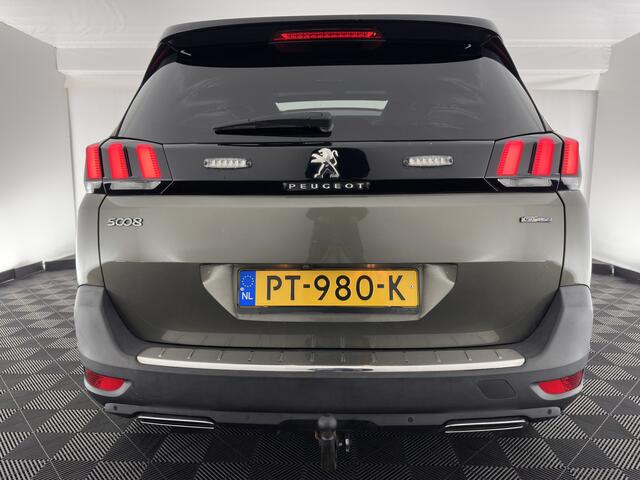 Peugeot 5008 1.6 e-THP GT-Line [ 7-Pers. ] Aut. *PANO | LEATHER-FABRIC | FULL-LED | DIGI-COCKPIT | LANE-ASSIST | BLINDS-SPOT | SPORT-SEATS | CAMERA | NAVI-FULLMAP | SHIFT-PADDLES | PRIVACY-GLASS | TOWBAR | 18''ALU*