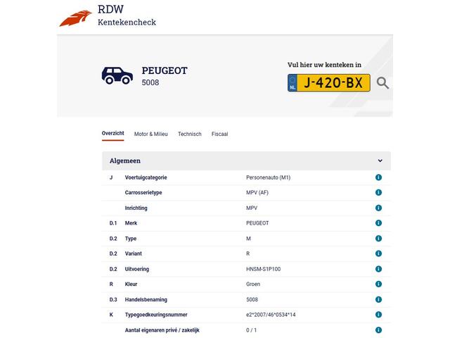 Peugeot 5008 1.2 PureTech Blue Lease GT-Line (131 PK) 1e-Eig. & Dealer-Onderh. BOVAG-Garantie. NL-Auto..