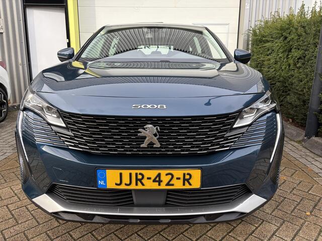 Peugeot 5008 1.2 PureTech Blue Lease Premium Automaat, 7 Persoons, Camera, Stoelverwarming, Parkeersensoren