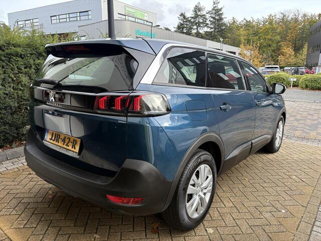 Peugeot 5008 1.2 PureTech Blue Lease Premium Automaat, 7 Persoons, Camera, Stoelverwarming, Parkeersensoren