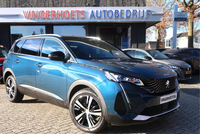 Peugeot 5008 130 Pk * Dikke GT * 7-Persoons * Super Luxe * Navigatie * Alcantara / Lederen Bekleding * Dodehoekbewakingsysteem * Achteruitrij Camera * Elektrisch bed. Achterklep * Adaptive Cruise & Climate Control * DAB Radio * Vingerhoets; Vierde Generatie Eerstekla
