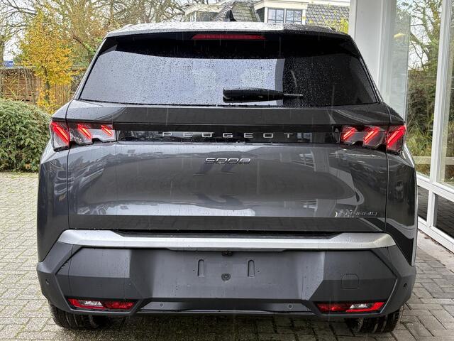 Peugeot 5008 1.2 Hybrid 145 GT | Elektr. achterklep | Stoel- & stuurverwarming | 7 Persoons | Adaptieve Cruise Control | Navigatie | Achteruitrijcamera